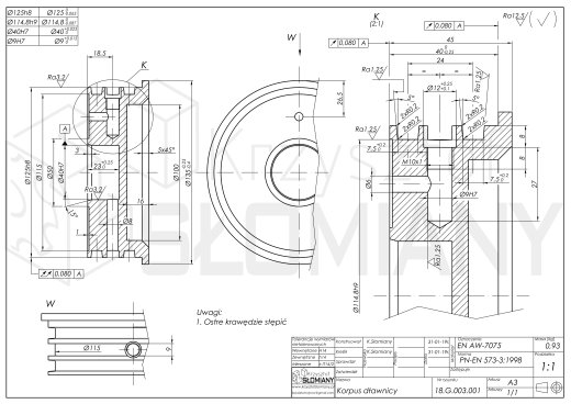 气动倾斜装置3D数模图纸 STEP格式缩略图